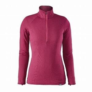 Patagonia Capilene Thermal Weight Zip Neck Long Sleeve Pullover Top Size S